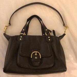 Coach Purse - Coach Campbell Leather Satchel